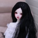 BJD 1/3 1/4  1/6人形 ドール用ウィッグ カツラ 耐熱 ハンドメイドzxww-366