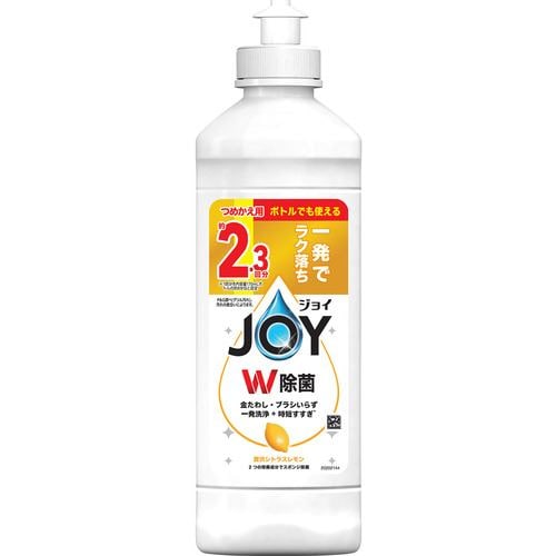 P&Gジャパン 除菌ジョイコンパクト 贅沢シトラスレモンの香り キャップ付き詰替 ３００ＭＬ