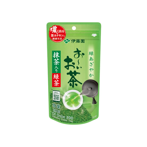 伊藤園 抹茶入り緑茶 100g F803752-ITOMT