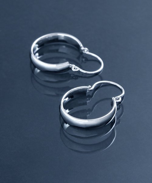 【YArKA/ヤーカ】circle hoop earing(pierce) [figur2]  / サークルフープピアス