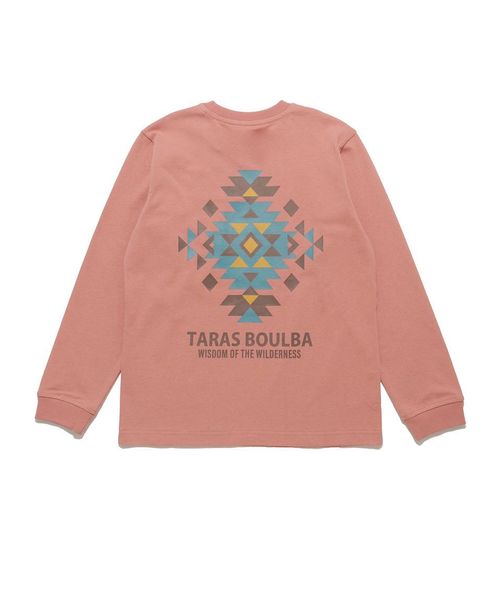 タラスブルバ/ジュニア ヘビーコットンロングTシャツ（幾何学）