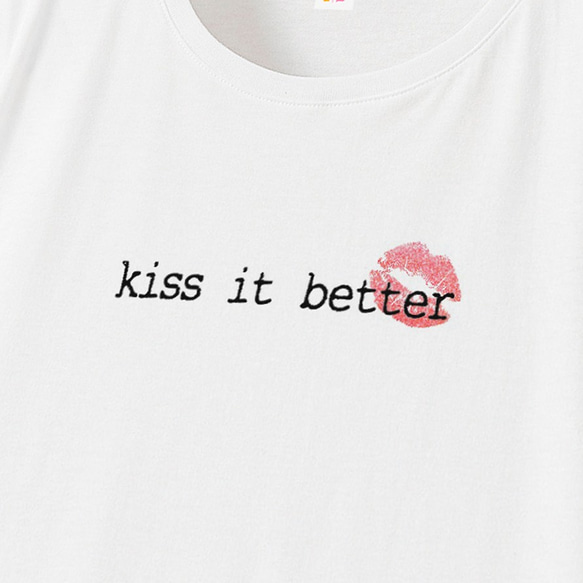 Kiss it better. 痛いの痛いの飛んでいけ～！