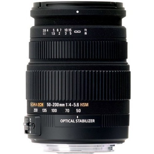 シグマ 50-200mm F4-5.6 DC OS HSM ペンタックス用【中古品】