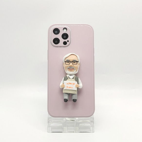 全機種対応 お写真入から 3D 肖像画 似顔絵 人形 iPhone 15 promaxケース Androidスマホケース