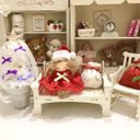 ミニチュア　クリスマスdollちゃん