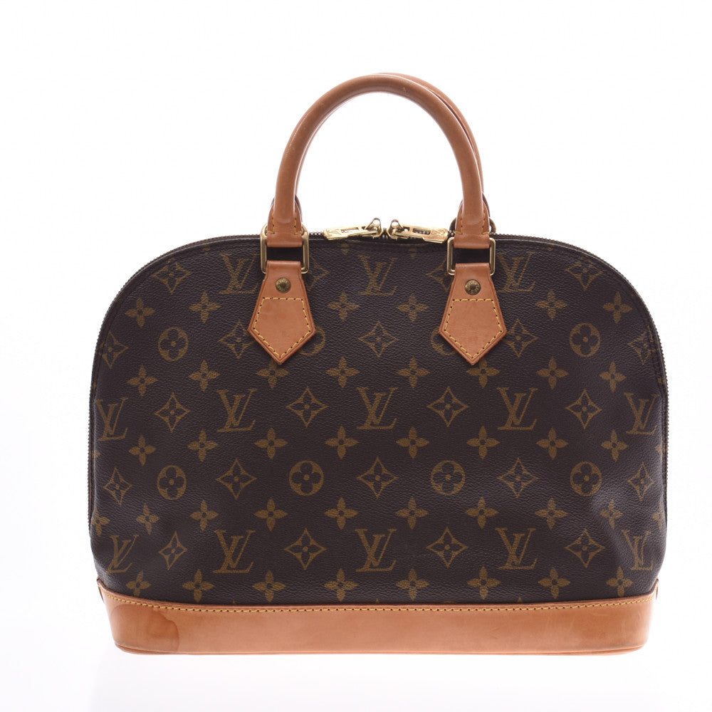 LOUIS VUITTON ルイヴィトン モノグラム アルマ  ブラウン M51130 レディース モノグラムキャンバス ハンドバッグ Bランク 中古 