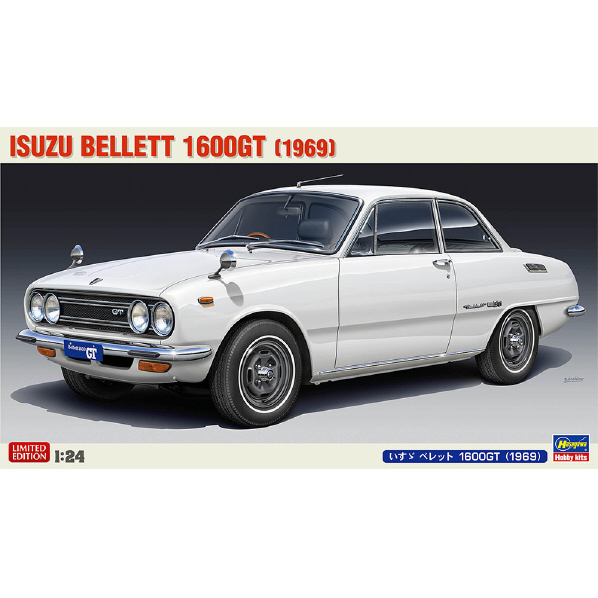 ハセガワ 1/24 いすゞ ベレット 1600GT (1969) 20668ｲｽｽﾞﾍﾞﾚﾂﾄ1600GT1969