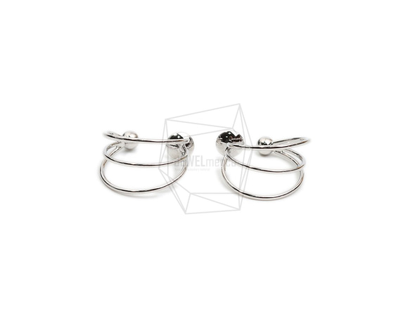 ERG-1898-R【2個入り】ラウンドイヤーカフ/Round Earcuffs Earrings