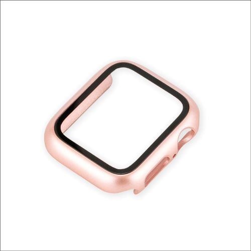 ナカバヤシ SMWC-AW401PG Apple Watch SE用 液晶保護ガラス+ケース 40mmピンクゴールド