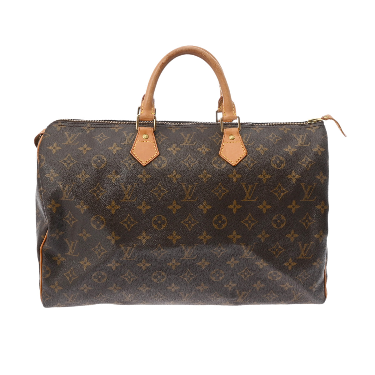 LOUIS VUITTON ルイヴィトン モノグラム スピーディ 40 ブラウン M41522 レディース モノグラムキャンバス ハンドバッグ Bランク 中古 