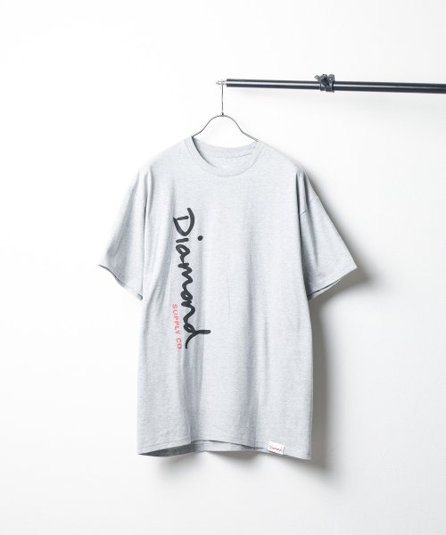 【W】【A21DMPA015】【it】【ut20】【DIAMOND SUPPLY/ダイアモンドサプライ】OG SCRIPT SS TEE