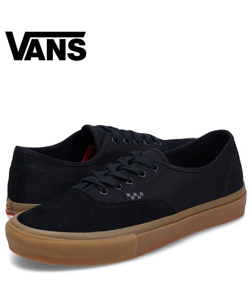 VANS ヴァンズ スケート オーセンティック スニーカー メンズ バンズ SKATE AUTHENTIC ブラック 黒 VN0A5FC80I4