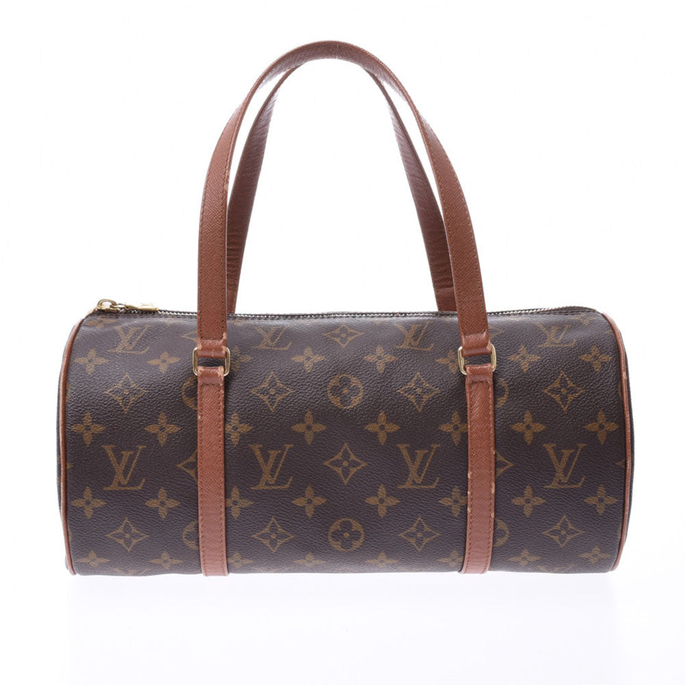 LOUIS VUITTON ルイヴィトン モノグラム パピヨンGM 旧型 ブラウン M51385 レディース モノグラムキャンバス ハンドバッグ Bランク 中古 