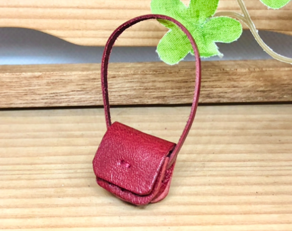 革細工　ミニチュアかばん　miniature bag.