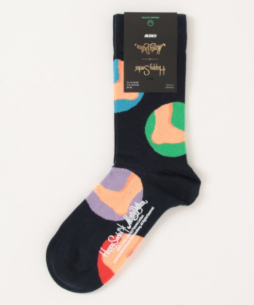 【66】【14211014】【HAPPY SOCKS】キャッチーデザインソックス