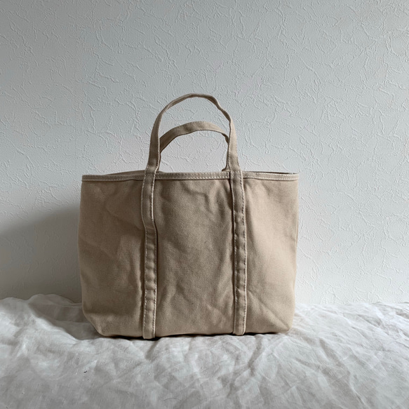 帆布 おでかけTOTE (MS) アイボリー