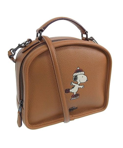 Coach × PEANUTS コーチ スヌーピー ピーナッツ コラボ ショルダーバッグ