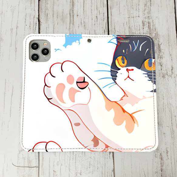 iphoneケース2-1-33 iphone 手帳 ねこ・猫・ネコ 箱2 かわいい アイフォン iface