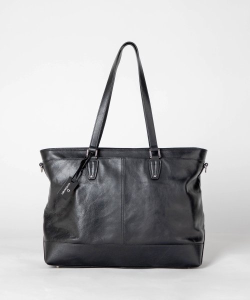 GUIONNET トートバッグ PG007 2WAY LEATHER TOTE BAG ギオネ レザー ビジネストート