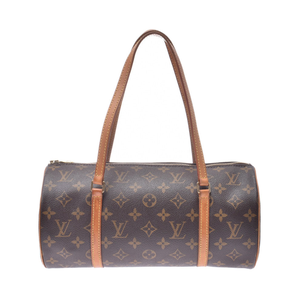 LOUIS VUITTON ルイヴィトン モノグラム パピヨンGM ブラウン M51365 レディース モノグラムキャンバス ハンドバッグ Bランク 中古 