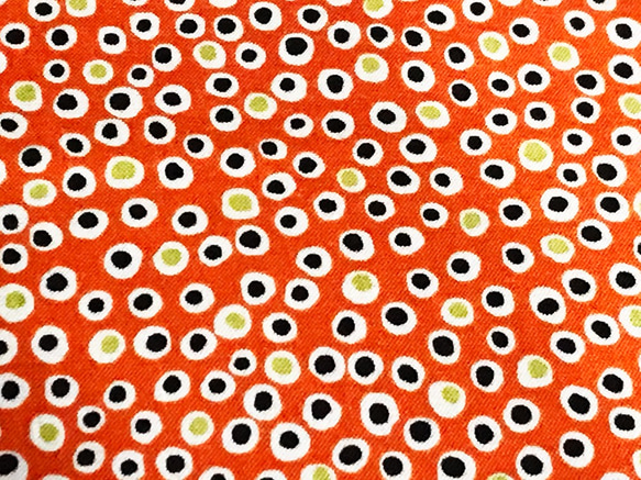 Sarah Campbell 110cm x 50cm Double Dots/Orange