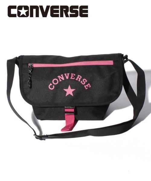 CONVERSE LOGO PRINT FLAP BAG