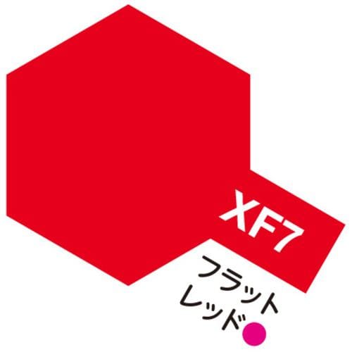 タミヤ アクリルミニ XF－7 フラットレッド