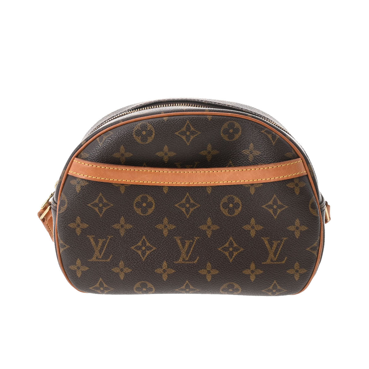 LOUIS VUITTON ルイヴィトン モノグラム ブロワ ブラウン M51221 レディース モノグラムキャンバス ショルダーバッグ Bランク 中古 