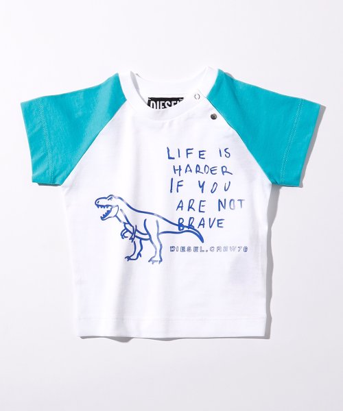 DIESEL(ディーゼル)Baby グラフィックデザイン半袖Tシャツカットソー