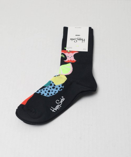 【66】【10113037， 10211069， 10211050】【HAPPY SOCKS】キャッチーデザインソックス