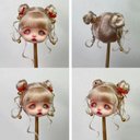 オビツ11ウィッグ モヘア手編みカツラドール