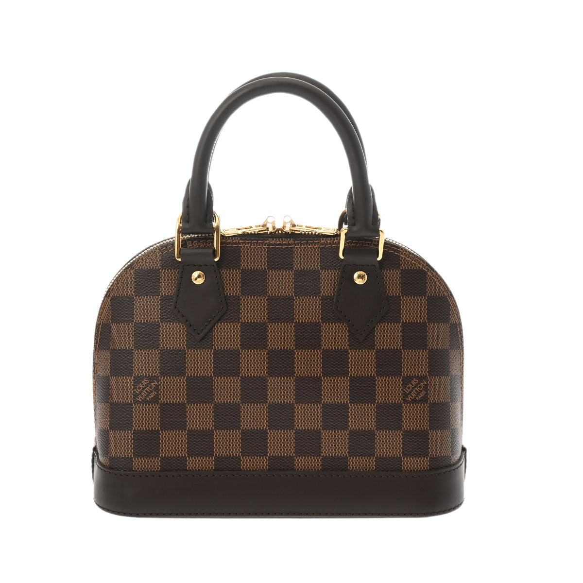 LOUIS VUITTON ルイヴィトン ダミエ アルマ BB 2WAY ブラウン N41221 レディース ダミエキャンバス ハンドバッグ Aランク 中古 