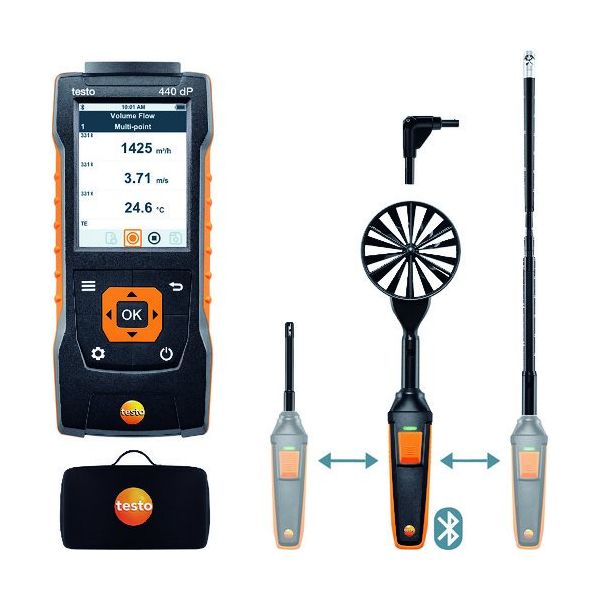 テストー（TESTO） テストー TESTO440DP 風速計コンボセット