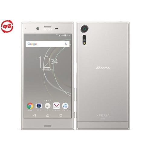 【中古】SonyMobile Xperia XZs SO-03J SIMフリー ウォームシルバー