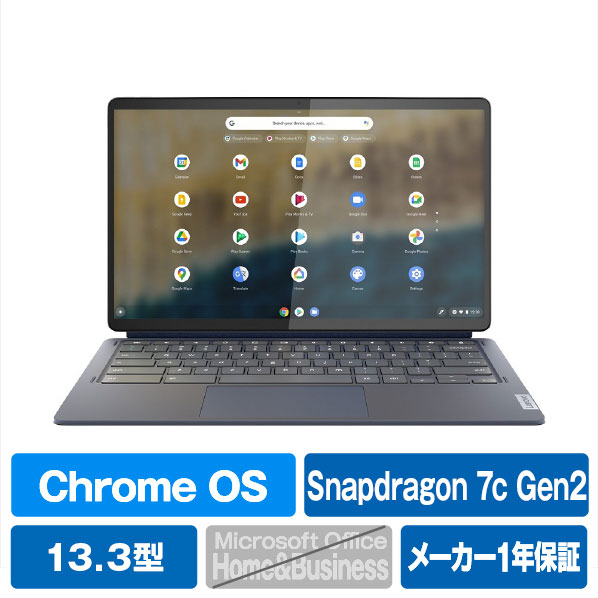 レノボ ノートパソコン IdeaPad Duet 560 Chromebook アビスブルー 82QS001UJP