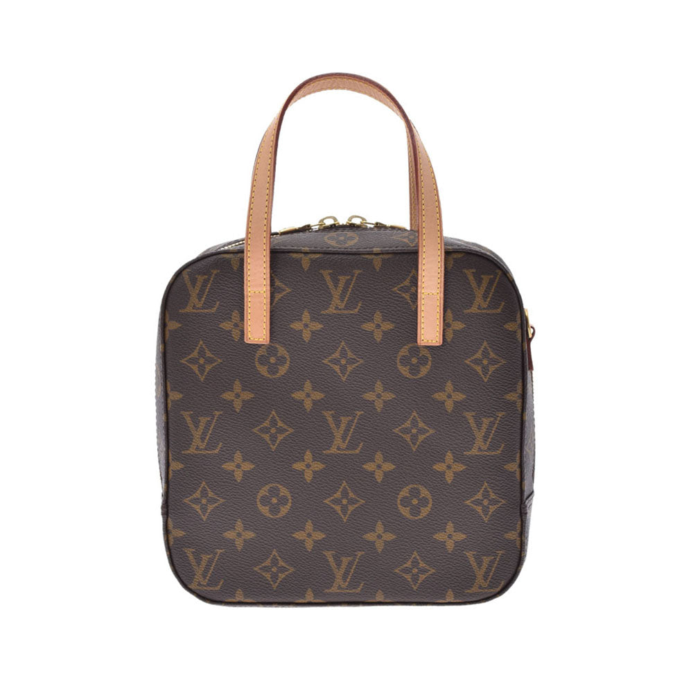 LOUIS VUITTON ルイヴィトン モノグラム スポンティーニ 廃番 ブラウン M47500 ユニセックス モノグラムキャンバス ハンドバッグ Aランク 中古 