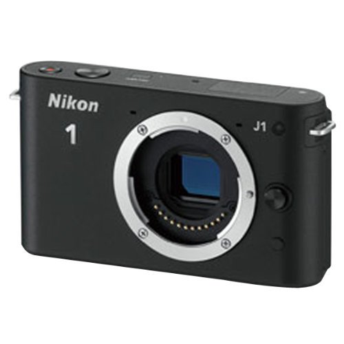 Nikon ミラーレス一眼カメラ Nikon 1 (ニコンワン) J1 (ジェイワン) ボディ ブラック N1 J1【中古品】