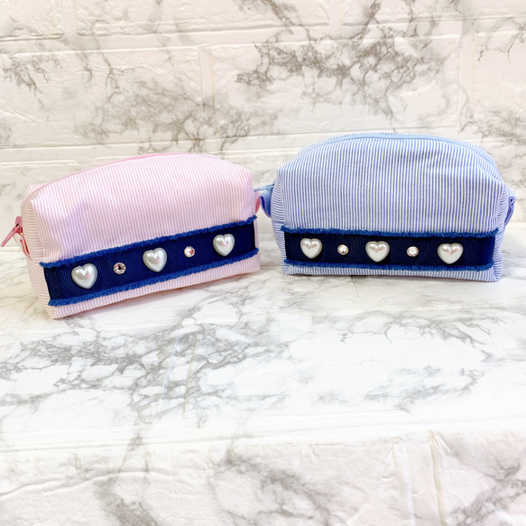 Box pouch 〜Heart＆Crystal ver.〜