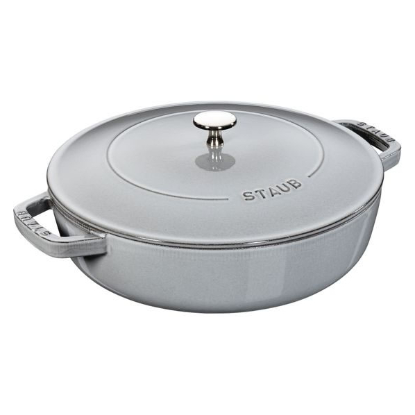 STAUB ストウブ ピコ・ココット ブレイザーソテーパン 26cm グレー FC029LD-1264040