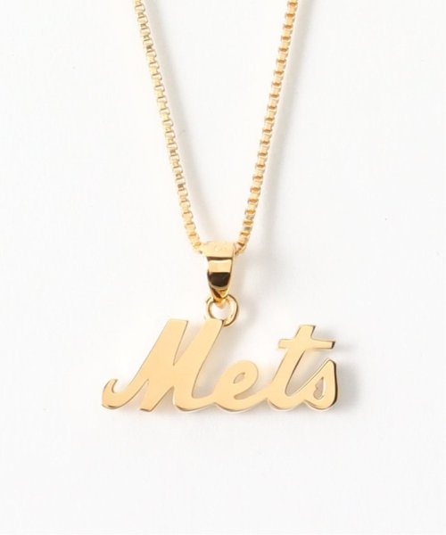 MLB / K18GP NECKLACE Mets2