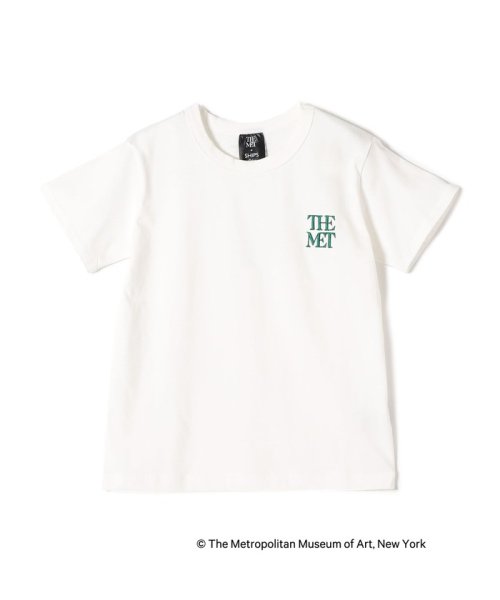 SHIPS Colors:THE MET コラボ エンブロイダリー Tシャツ