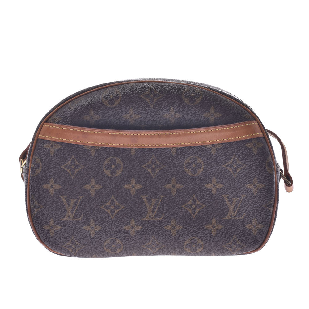 LOUIS VUITTON ルイヴィトン モノグラム ブロワ ブラウン M51221 レディース モノグラムキャンバス ショルダーバッグ Bランク 中古 