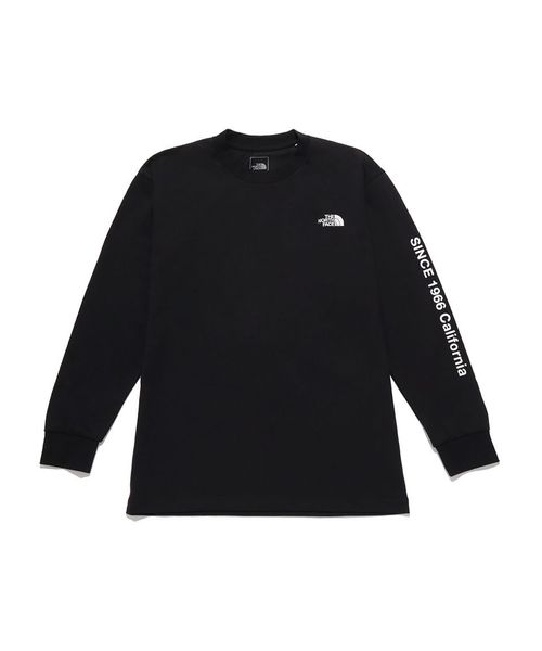 ザノースフェイス/L/S MESSAGE LOGO TEE (LSメッセージロゴティー)