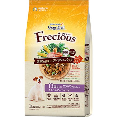 ユニ・チャーム グラン・デリ Frecious13歳以上用チキン&ビーフ 1kg