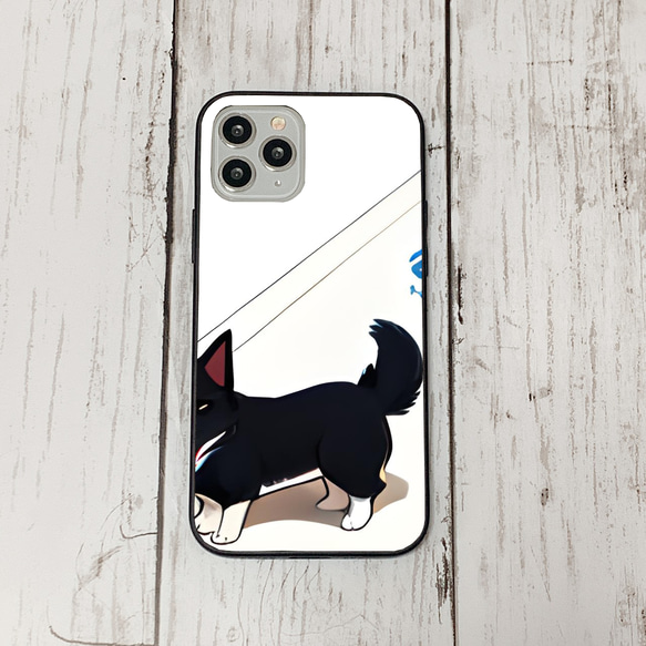 iphoneケース1-1-6 iphone 強化ガラス 犬・いぬ・ワンちゃん 箱13 かわいい アイフォン iface