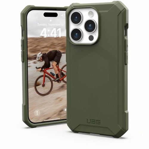 プリンストン UAG社製 iPhone 15 Pro用ケース ESSENTIAL ARMOR(オリーブ) UAG-RIPH23MA-EMS-OL