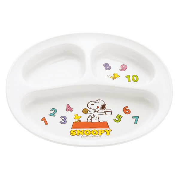 リッチェル PP 子供食器 スヌーピー トライ ランチプレート FC998LC-1262950