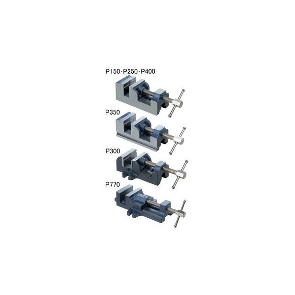 ナベヤ 精密小型ボール盤バイス(ヤンキーバイス) P150 1個 61-7163-74（直送品）