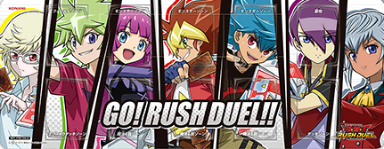 プレイマット『GO!RUSHDUEL!!』【-】{-}《プレイマット》