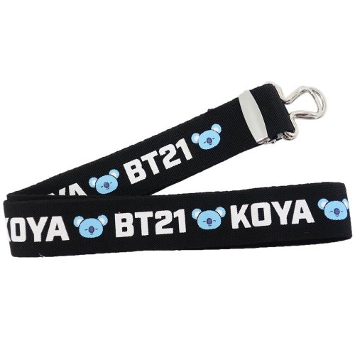 BT21 LINE FRIENDS キャラクター バックル付き ゴムバンド スクールベルト KOYA プレゼント 男の子 女の子 ギフ